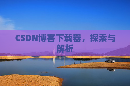CSDN博客下载器，探索与解析